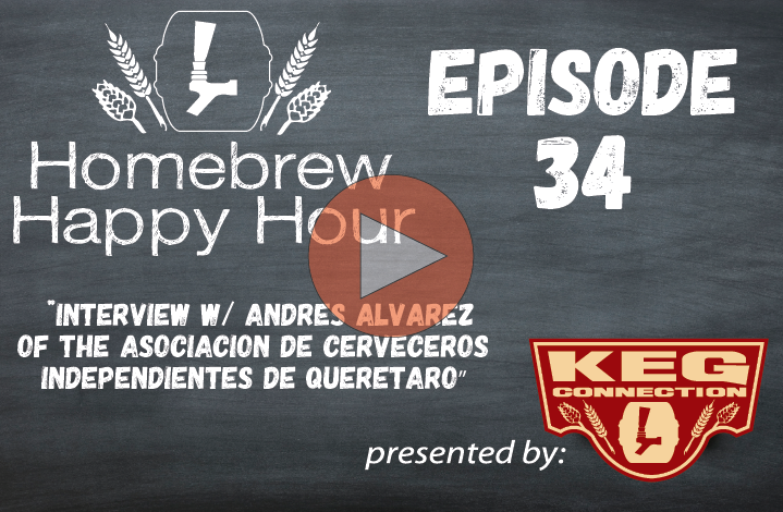 #HOMEBREWCON SPECIAL INTERVIEW W/ Andrés Álvarez of the Asociación de Cerveceros Independientes de Querétaro – HHH EP. 034