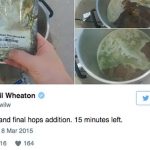 wil wheaton homebrewing